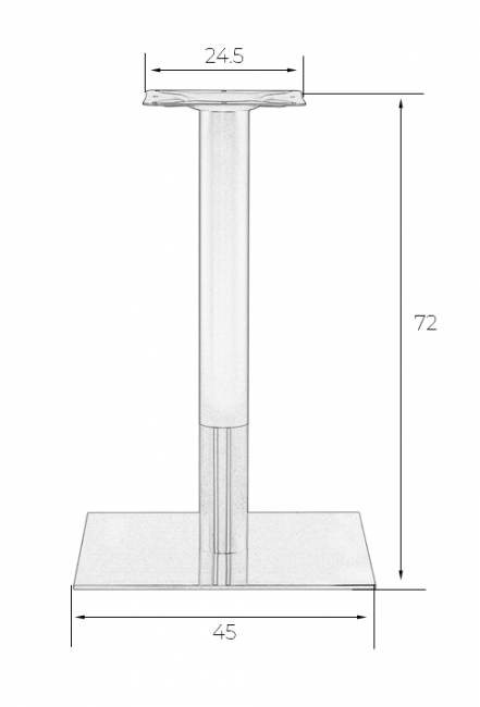 Подстолье обеденное DOBRIN VALENTINO