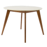 Стол Сканди К 100, Орех/Слоновая кость