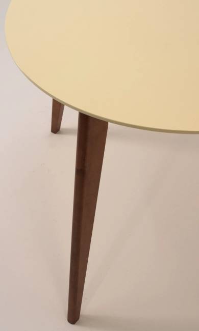 Стол Сканди К 100, Орех/Слоновая кость