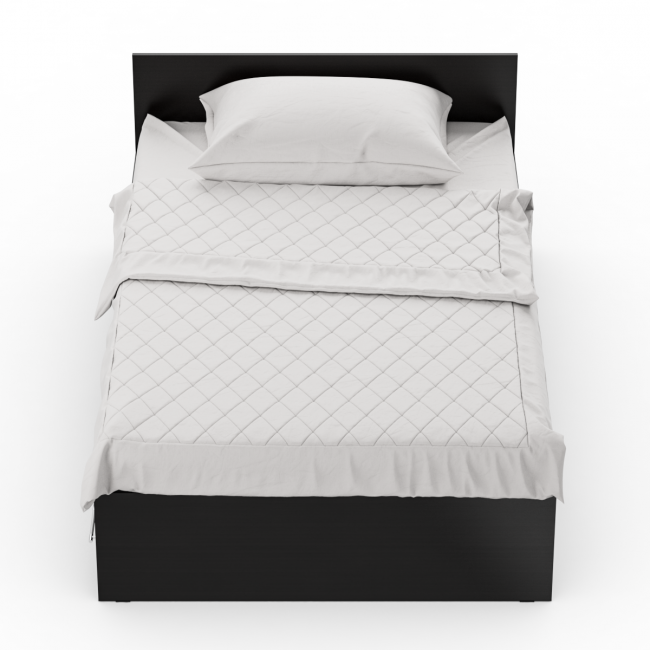 Кровать с ящиками Стандарт 1200 цвет венге Кровать с ящиками Стандарт 1200 цвет венге