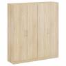 Два 2-х створчатых шкафа для одежды Стандарт цвет дуб сонома Два 2-х створчатых шкафа для одежды Стандарт цвет дуб сонома