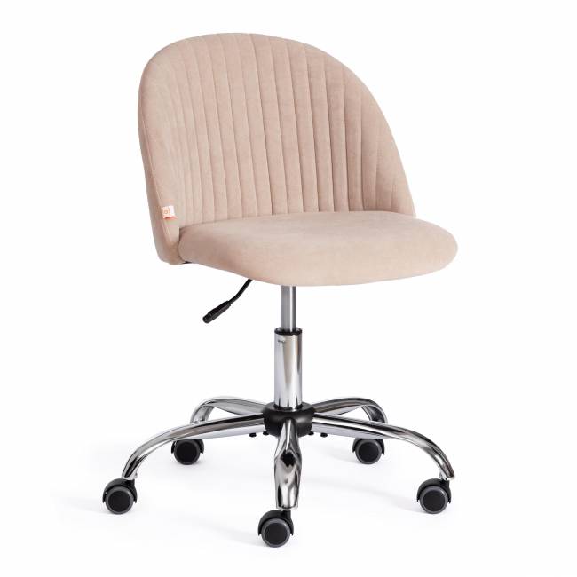 Кресло Мелоди/Melody флок , бежевый, 7 бежевый флок Кресло Мелоди/Melody флок , бежевый, 7 бежевый флок