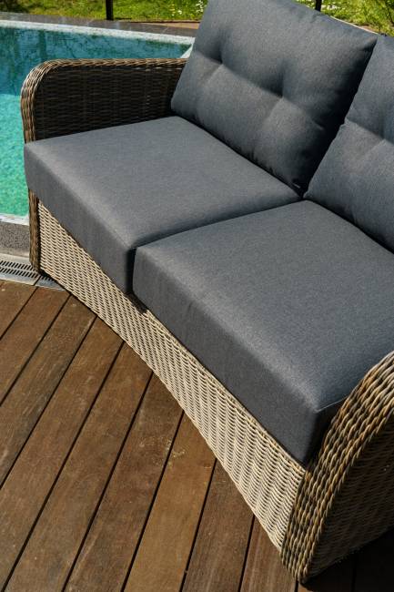 Диван 2-х местный "Венеция", коричневый Диван 2-х местный "Венеция", коричневый