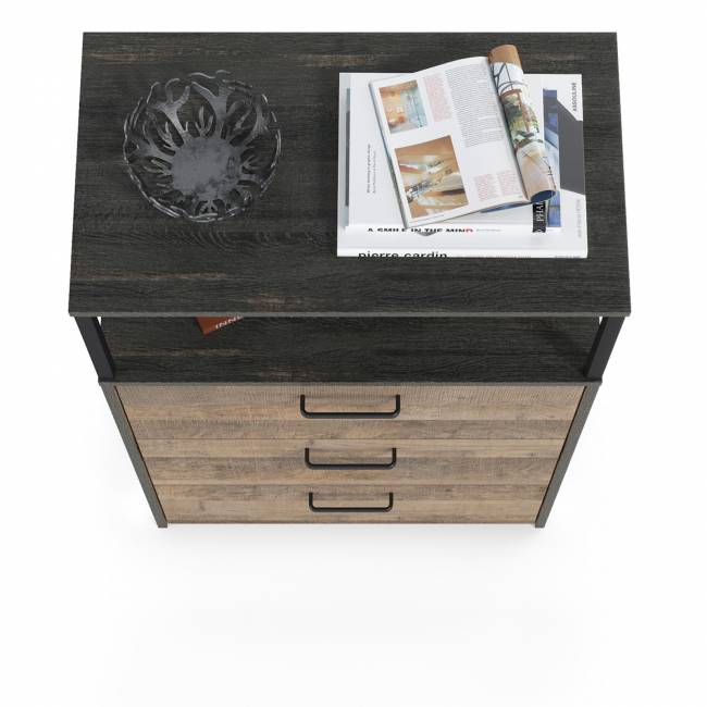 Комод с ящиками Трувор 13.307.02 цвет дуб гранж песочный/интра