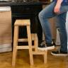 Табурет-стремянка Марк, Натуральное дерево
