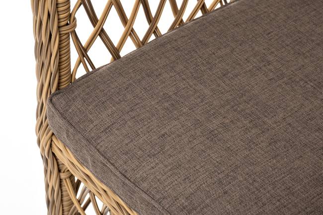 "Латте" обеденная группа плетеная, цвет соломенный "Латте" обеденная группа плетеная, цвет соломенный