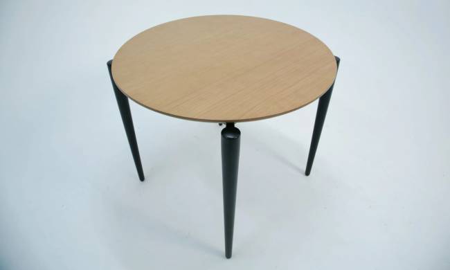 Стол Pawook К 90 чёрный/натур Стол Pawook К 90 чёрный/натур