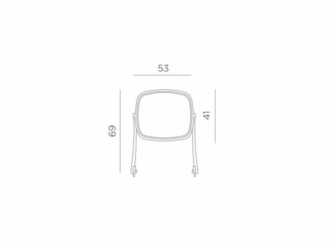 Козырек для лежака Alfa-Eden-Omega-Tropico белый, тортора 690x530 мм Козырек для лежака Alfa-Eden-Omega-Tropico белый, тортора 690x530 мм