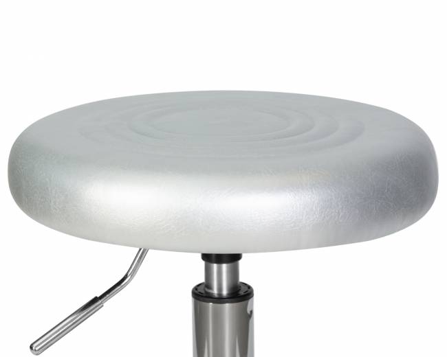 Табурет мастера DOBRIN BILLY, серебряный