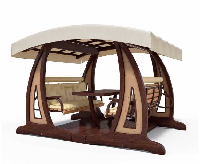 Качели садовые "Валенсия Х2" Классик Качели садовые "Валенсия Х2" Классик