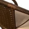 Кресло Bali (Бали) из искусственного ротанга, орех