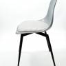 Стул Туссе чёрный /серый, серый ГЛ