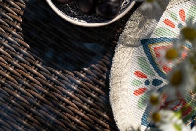 "Прованс" лаунж-зона плетеная из искусственного ротанга, цвет коричневый "Прованс" лаунж-зона плетеная из искусственного ротанга, цвет коричневый