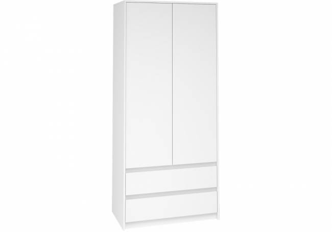 Идена ШК06-900 ЛДСП белое / ЛДСП белое