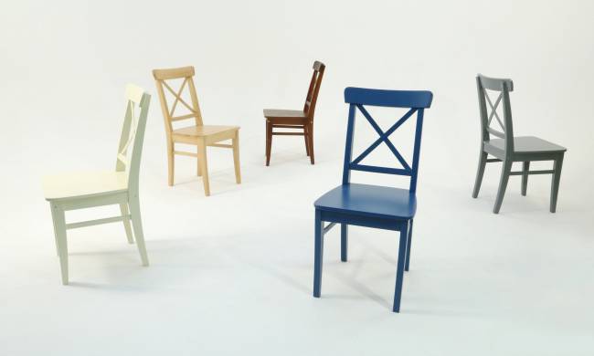 Стул Ингольф ПМ орех/графит