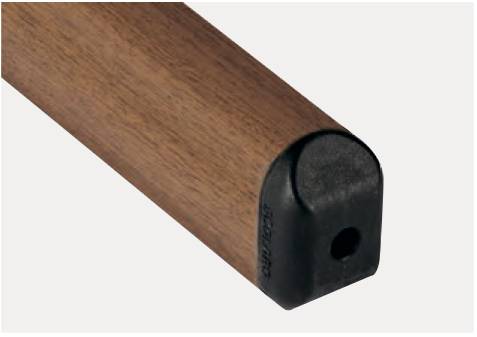 Зонт профессиональный 3х3 м Galileo Wood имитация ироко, слоновая кость 3000х3000 мм