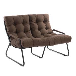 Диван Эрго/Ergo рогожка, коричневый, 3м7-147 коричневый рогожка