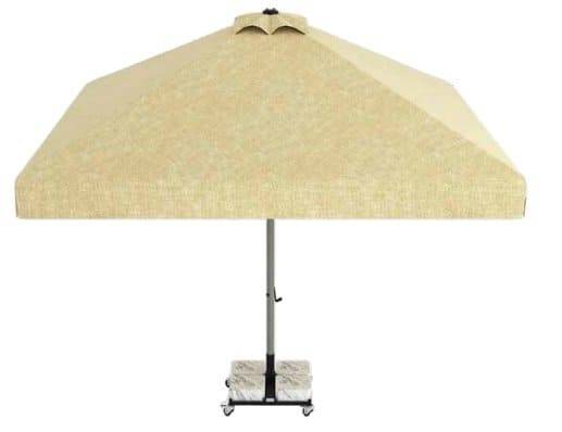 Зонт профессиональный 3х4 м Lux Telescopic бежевый 3000х4000 мм