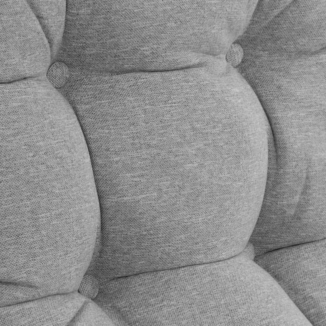 Диван Эрго/Ergo рогожка, серо-бежевый, 3м16/2 светло-серый рогожка