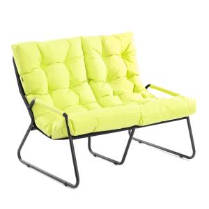 Диван Эрго/Ergo рогожка с водоотталкивающей пропиткой, лайм салатовый рогожка с водоотталкивающей пропиткой