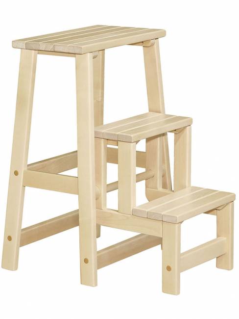 Табурет- стремянка лак Табурет- стремянка лак