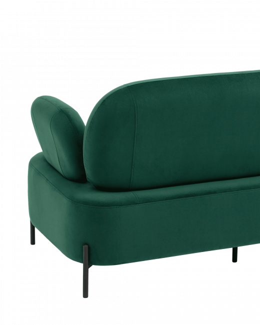 Диван Кэнди велюр зелёный