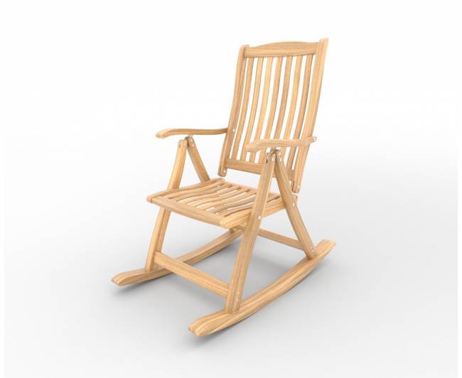 ​Кресло-качалка из дуба "Leda"