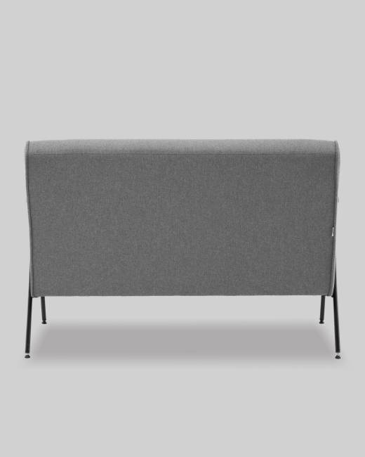 Диван Эндино рогожка серый