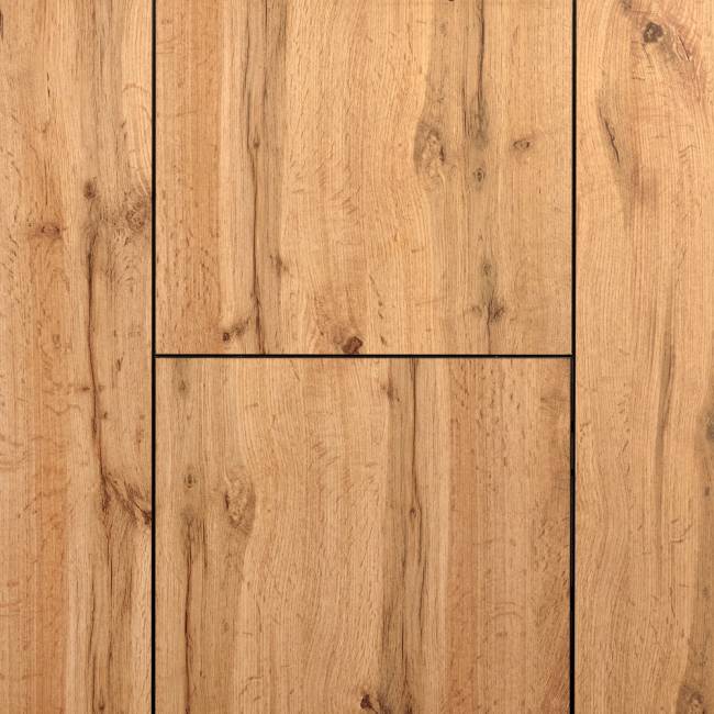 Стол Dublin раскладной 120-160х80х75 Дуб Вотан, чёрные ножки