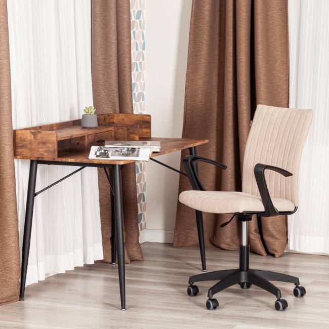 Кресло Спарк/Spark флок , бежевый, 7 бежевый флок