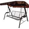 Качели садовые "Лотос" шоколад