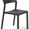 Стул пластиковый Trill Bistrot антрацит 500х515х825 мм