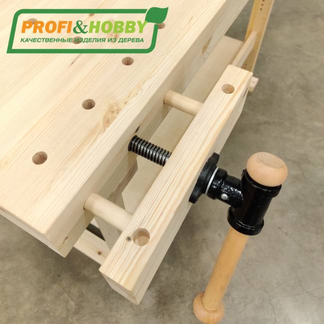 Верстак деревянный "Школьный", сосна Верстак деревянный "Школьный", сосна