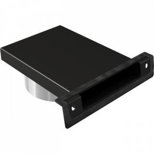 Допуск воздуха в топку с патрубком (100мм)