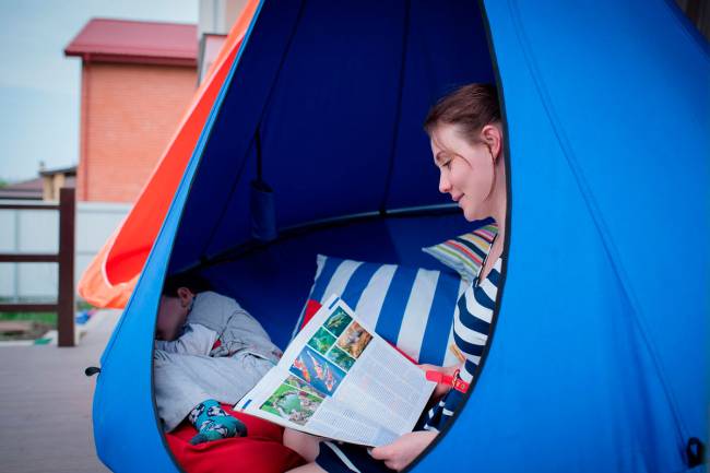 Гамак-кокон Jamber, красный