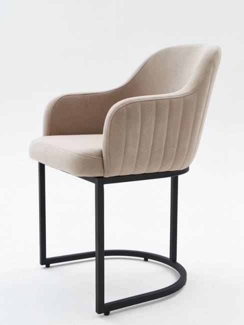 Стул Amely Beige / Black Стул Amely Beige / Black