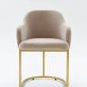 Стул Amely Beige / Gold