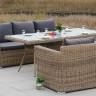 "Моккачино" обеденная группа из искусственного ротанга, цвет соломенный "Моккачино" обеденная группа из искусственного ротанга, цвет соломенный