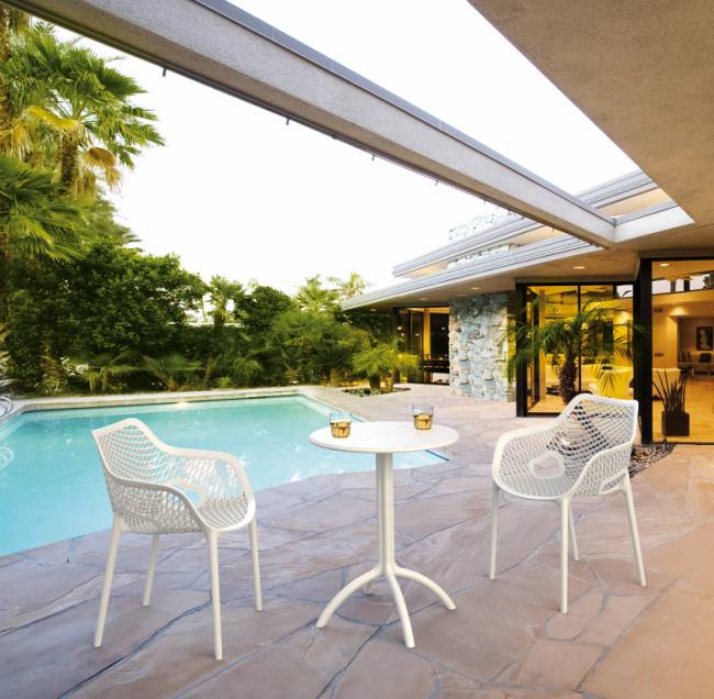 Стол пластиковый Octopus белый Ø600х750 мм Стол пластиковый Octopus белый Ø600х750 мм