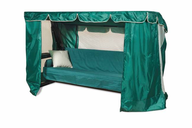 Садовые качели Нирвана 76 PREMIUM зеленый