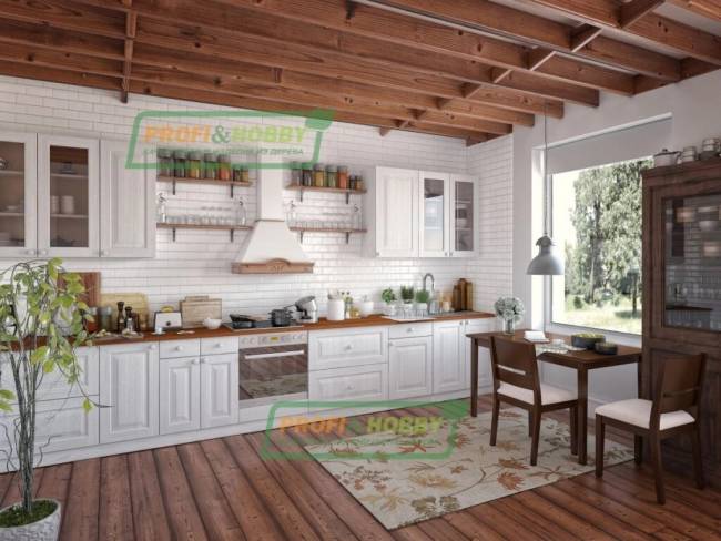 Пенал 2220 х 600 х 560 филенка, 2 двери (без полок), сосна, без покраски