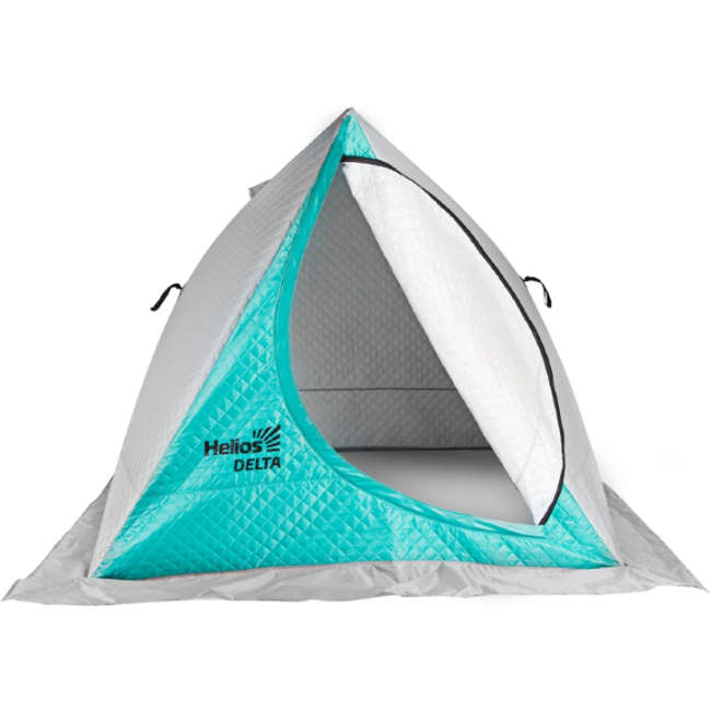 Зимняя палатка Helios Delta Комфорт трехслойная двускатная