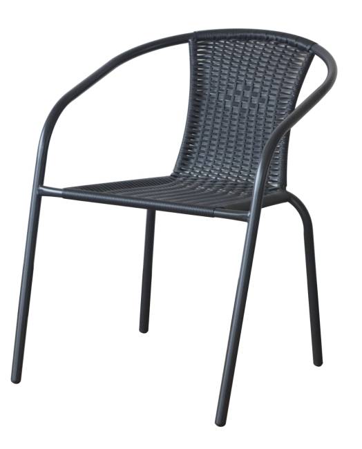 Комплект мебели Асоль LRC03/LRT04-70x70 Black (4+1)