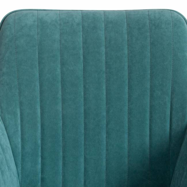 Кресло компьютерное Дублин/Dublin велюр Clermon, бирюзовый, 140 бирюзовый велюр Clermon