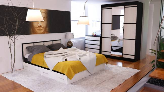 Сакура Шкаф-купе 1500