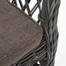 "Сицилия" плетеный стул из искусственного ротанга, цвет графит