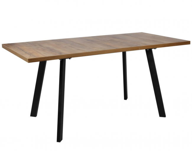 Стол обеденный раздвижной "БОРГ", таксония медовая 