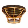 Кресло Папасан/Papasan (23/01 W) /с подушкой/ диаметр подушки 125см, 115х101х104см, медовый, ткань коричневый, 3м7-147 Honey (мед)