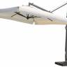 Зонт профессиональный 4х4 м Galileo Maxi Dark антрацит, слоновая кость 4000х4000 мм Зонт профессиональный 4х4 м Galileo Maxi Dark антрацит, слоновая кость 4000х4000 мм
