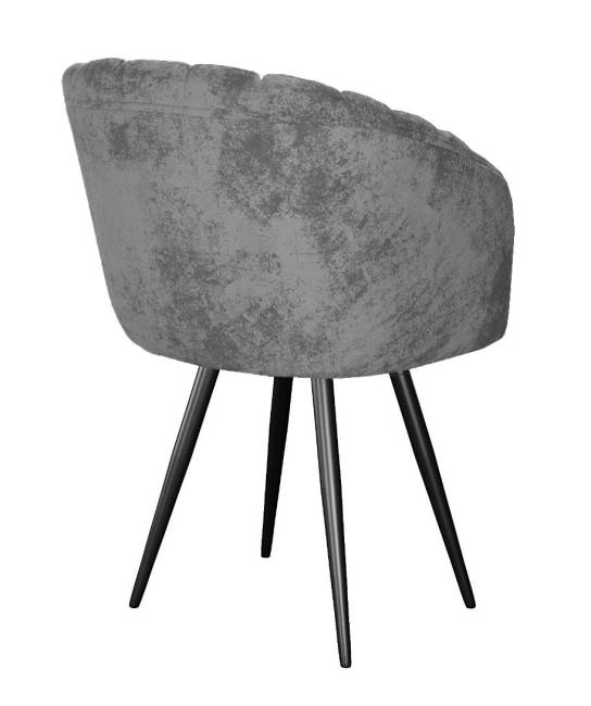 Стул DikLine 442 поворотный, M14 серый, ножки черные Стул DikLine 442 поворотный, M14 серый, ножки черные